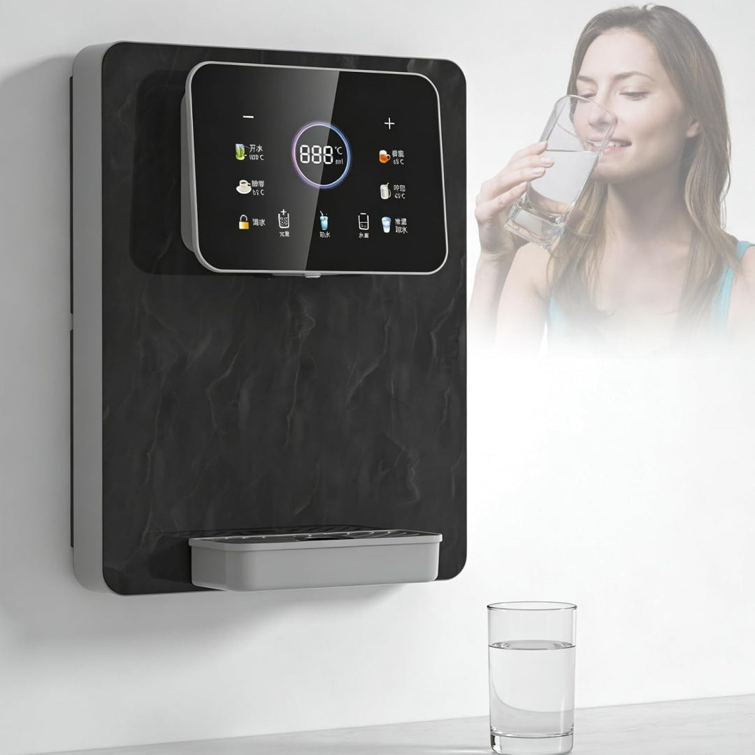 Acqua riscaldata prima di riempire la tazza con protezione contro il funzionamento a secco