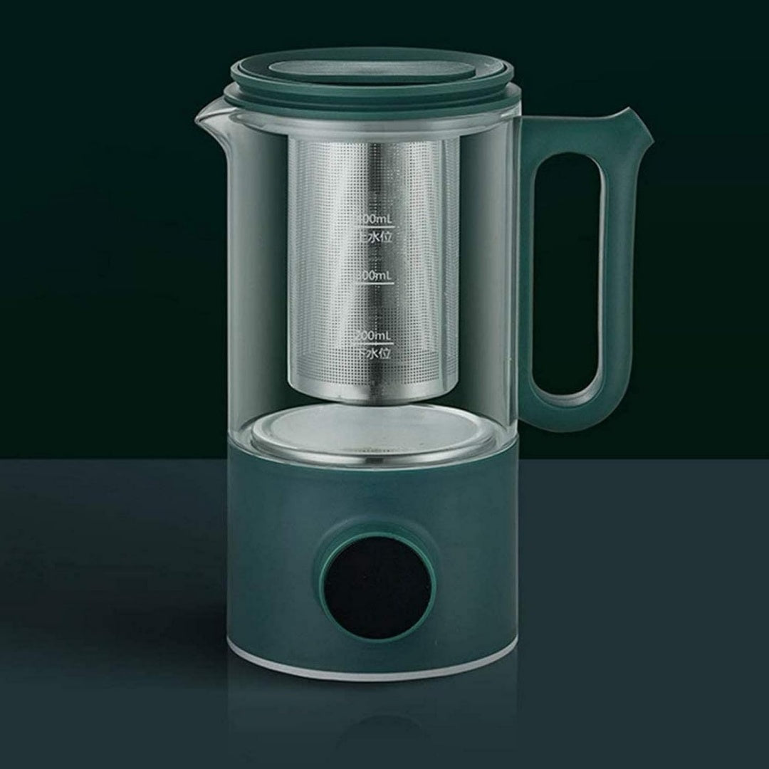 Acqua da bollire prima di preparare la tazza con capacita dichiarata di 0.4 litri e di colore trasparente